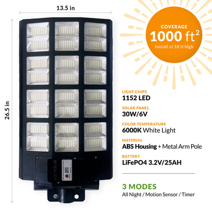 Large Solar Farm Light