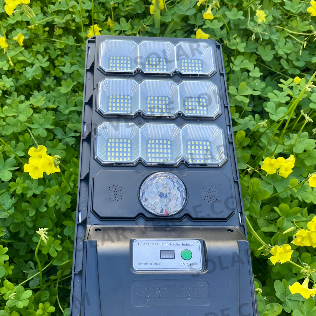 Outdoor Solar Light with Disco Ball (Motion Sensor/All Night On)